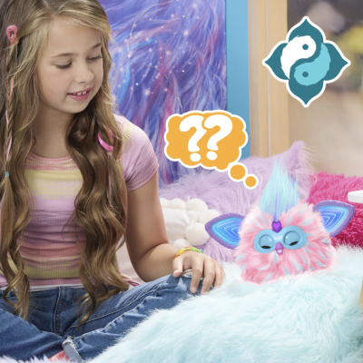 ตุ๊กตา Furby Cotton Candy Pink Interactive Toy เฟอร์บี้